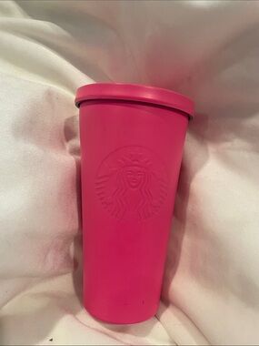 Starbucks 2014 Barbie Hot Pink 16 oz Grande Stainless Steel Tumbler SC1